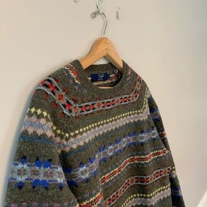 J. Crew Mercantile Men’s Fair Isle Sweater